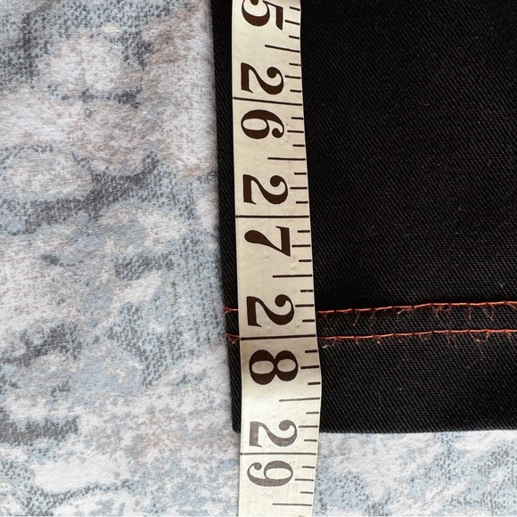 The Ragged Priest Y2K Baggy Cargo Pants Sz S Contrast Stitching Mall Goth Emo - Picture 15 of 16